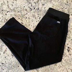 Black figs scrub pants size medium